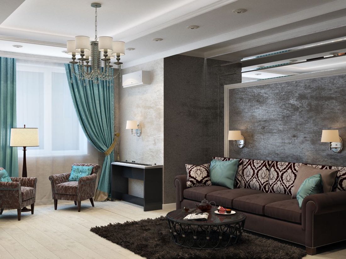 A living room arranged with Crown and Casa pieces